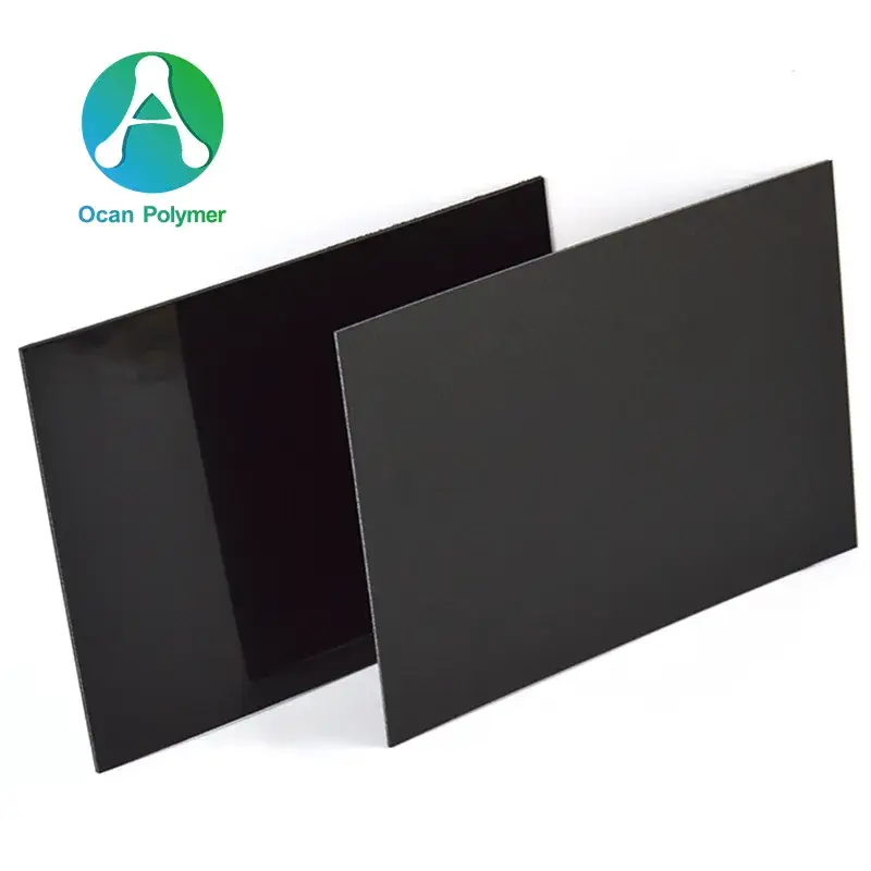 Tấm nhựa PVC đen ép đùn chất lượng cao, có thể sử dụng cho phim mờ hoặc bóng hình ảnh 15-description