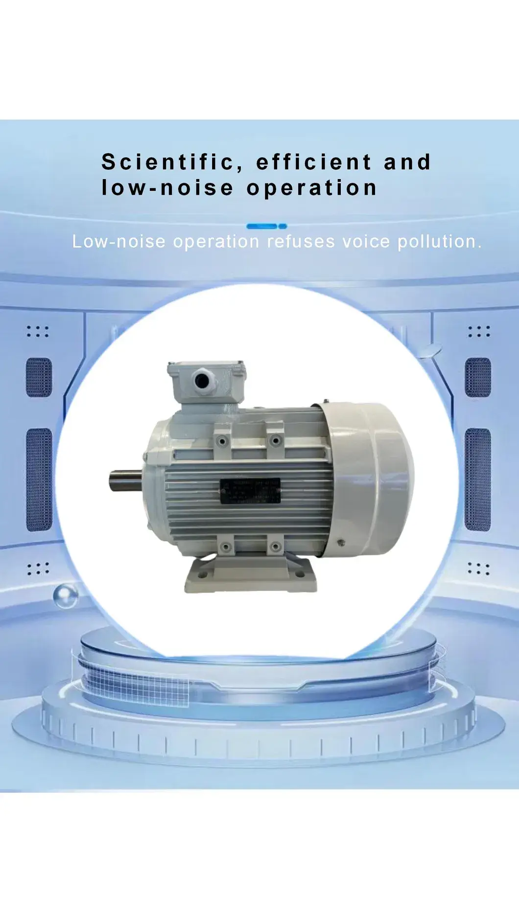 Động cơ điện xoay chiều ba pha công nghiệp mạnh mẽ 400kw 380/660V hình ảnh 26-description