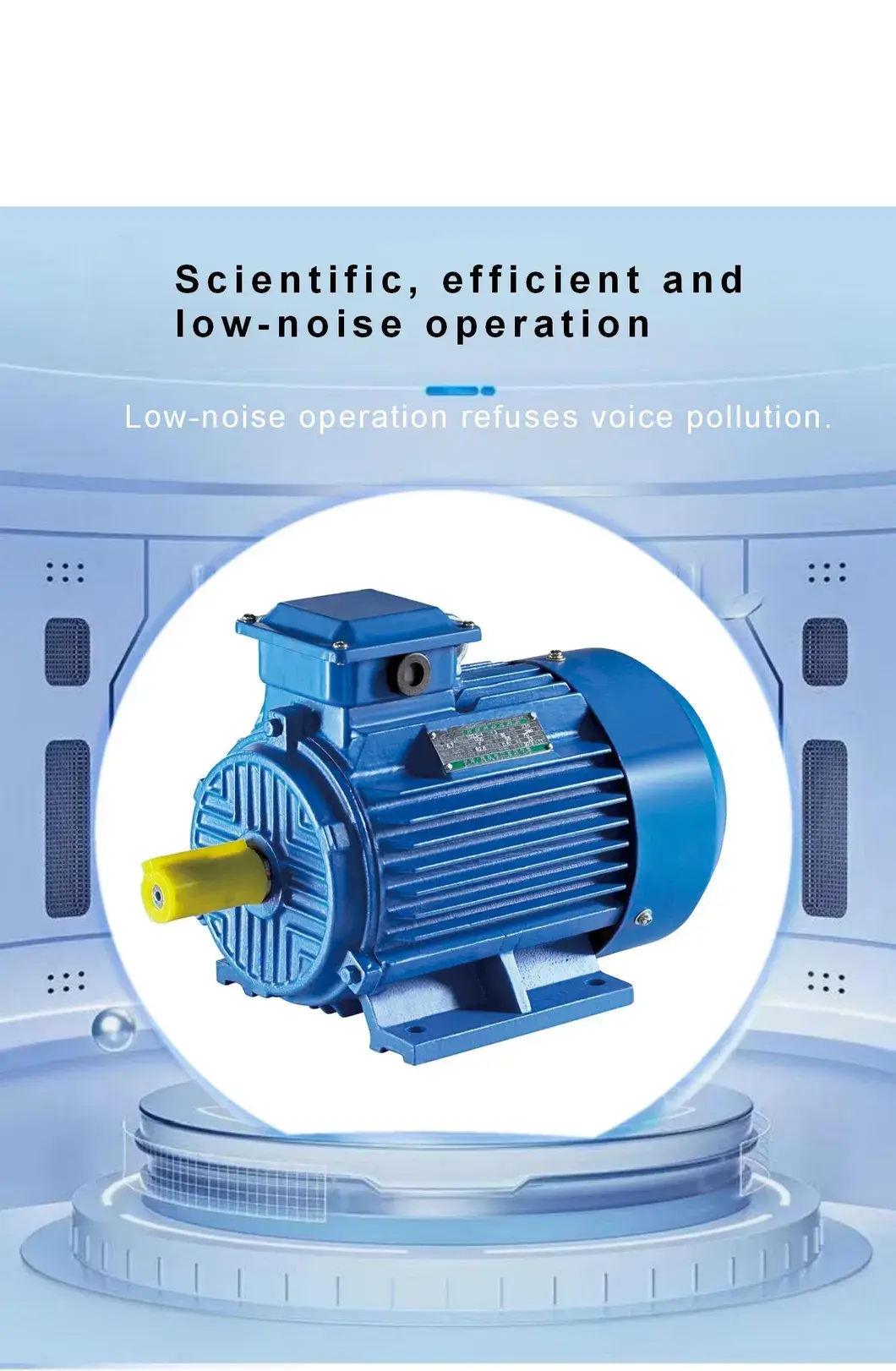 Động cơ điện xoay chiều ba pha công nghiệp mạnh mẽ 400kw 380/660V hình ảnh 14-description