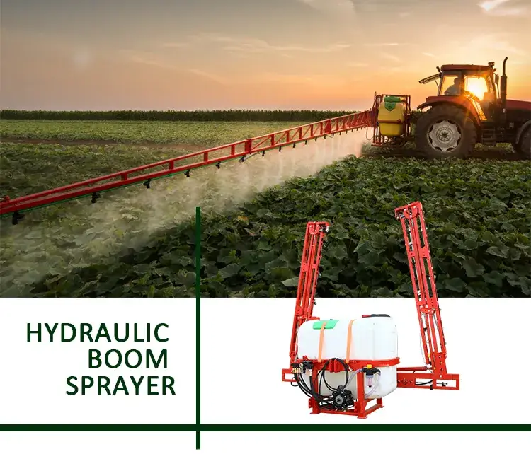 Thiết bị nông nghiệp chất lượng cao với máy kéo thủy lực và máy phun thuốc dung tích 1000L cho nông trại hình ảnh 12-description