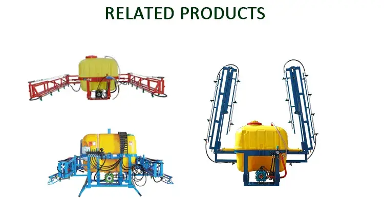 Thiết bị nông nghiệp chất lượng cao với máy kéo thủy lực và máy phun thuốc dung tích 1000L cho nông trại hình ảnh 16-description