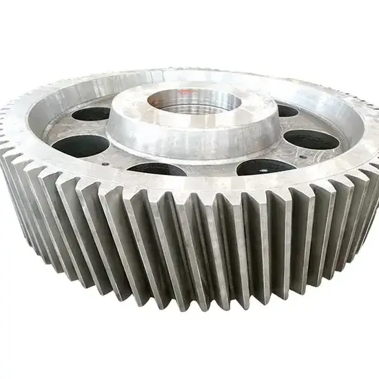 Bánh răng thép rèn cho máy nghiền: sản phẩm chất lượng cho hệ truyền động