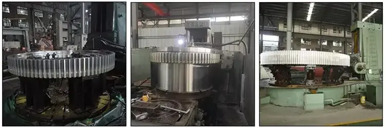 Bánh răng thép rèn cho máy nghiền: sản phẩm chất lượng cho hệ truyền động hình ảnh 20-description
