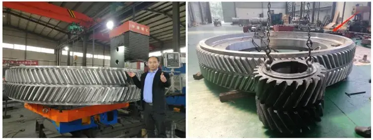 Bánh răng thép rèn cho máy nghiền: sản phẩm chất lượng cho hệ truyền động hình ảnh 21-description
