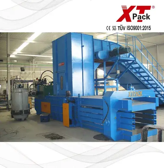 Máy ép ngang chất lượng cao từ nhà sản xuất hàng đầu trong lĩnh vực xử lý rác thải rắn hình ảnh 1-description