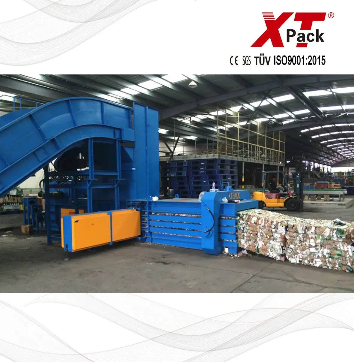 Máy ép ngang chất lượng cao từ nhà sản xuất hàng đầu trong lĩnh vực xử lý rác thải rắn