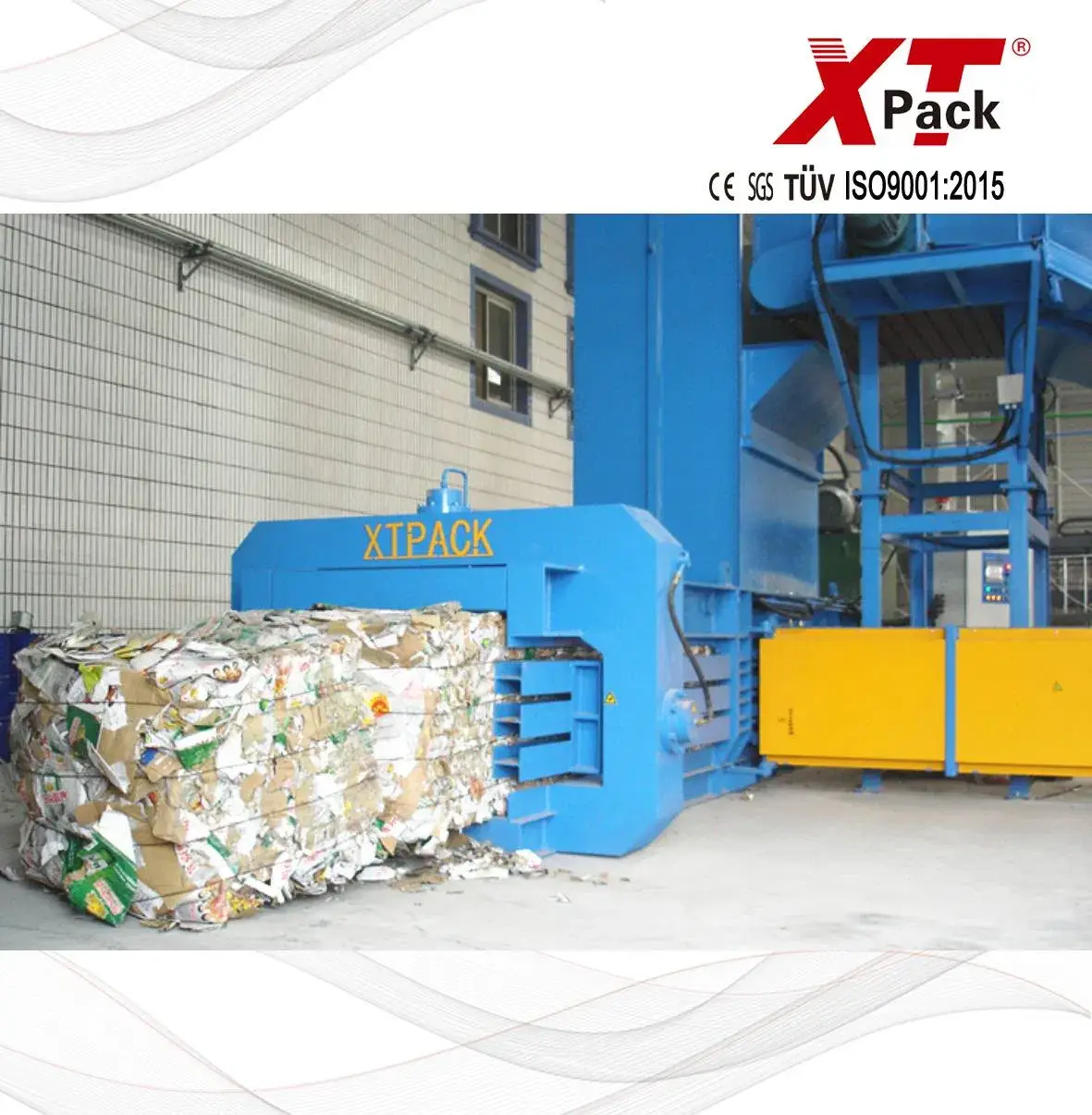 Máy ép ngang chất lượng cao từ nhà sản xuất hàng đầu trong lĩnh vực xử lý rác thải rắn