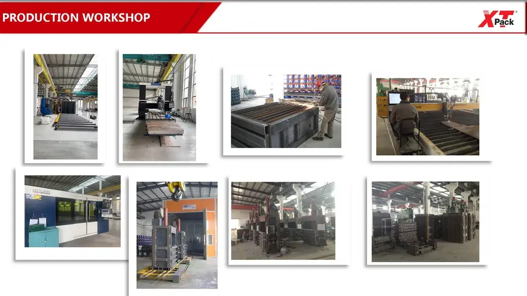 Máy ép ngang chất lượng cao từ nhà sản xuất hàng đầu trong lĩnh vực xử lý rác thải rắn hình ảnh 20-description