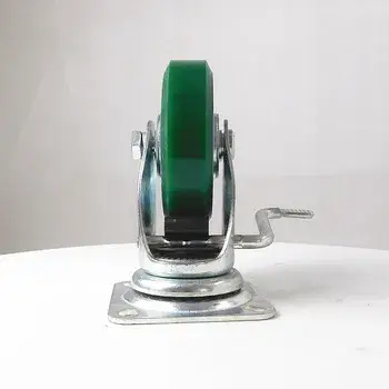 Bàn làm việc cao cấp với bánh xe xoay PU và phanh khóa tổng (ISO) - giảm độ ồn