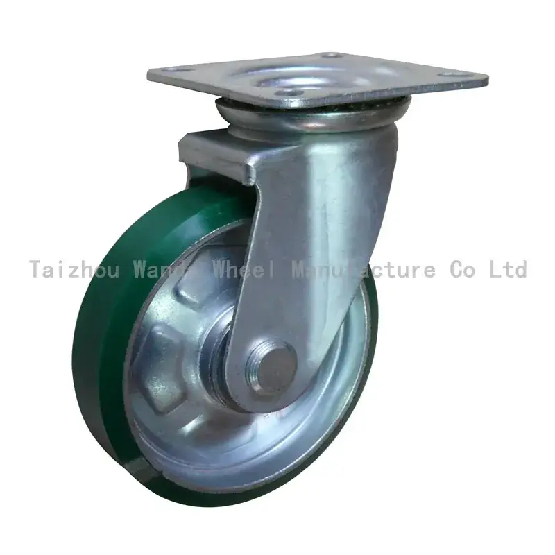 Bàn làm việc cao cấp với bánh xe xoay PU và phanh khóa tổng (ISO) - giảm độ ồn
