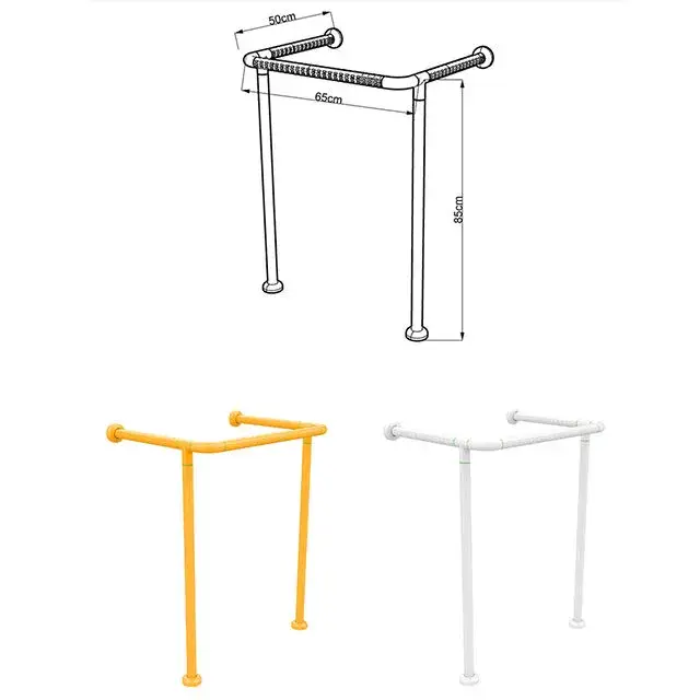 Vật liệu nylon chất lượng cao cho tay vịn bồn rửa nhà vệ sinh cổ điển