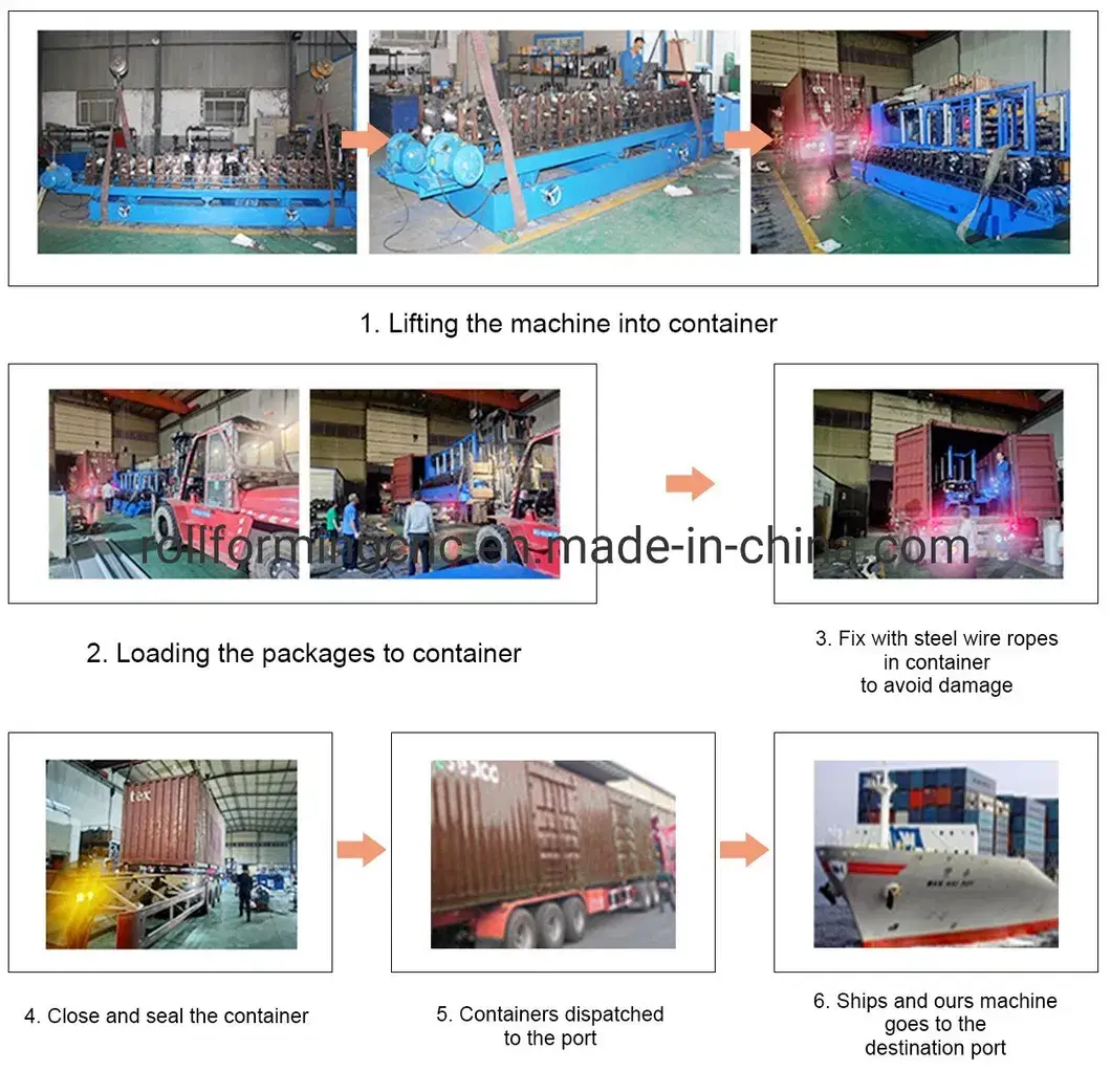 Máy tạo hình cuộn khay cáp thép cầu kim loại chất lượng cao - Giải pháp sản xuất hiệu quả hình ảnh 18-description