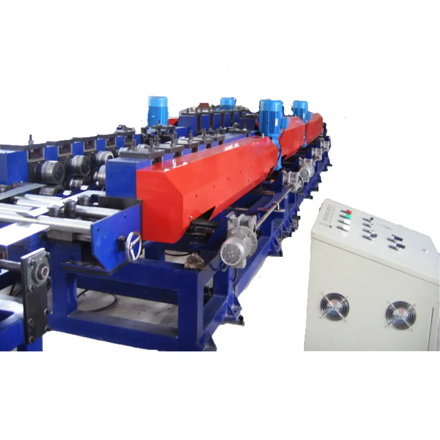 Máy tạo hình cuộn khay cáp thép cầu kim loại chất lượng cao - Giải pháp sản xuất hiệu quả