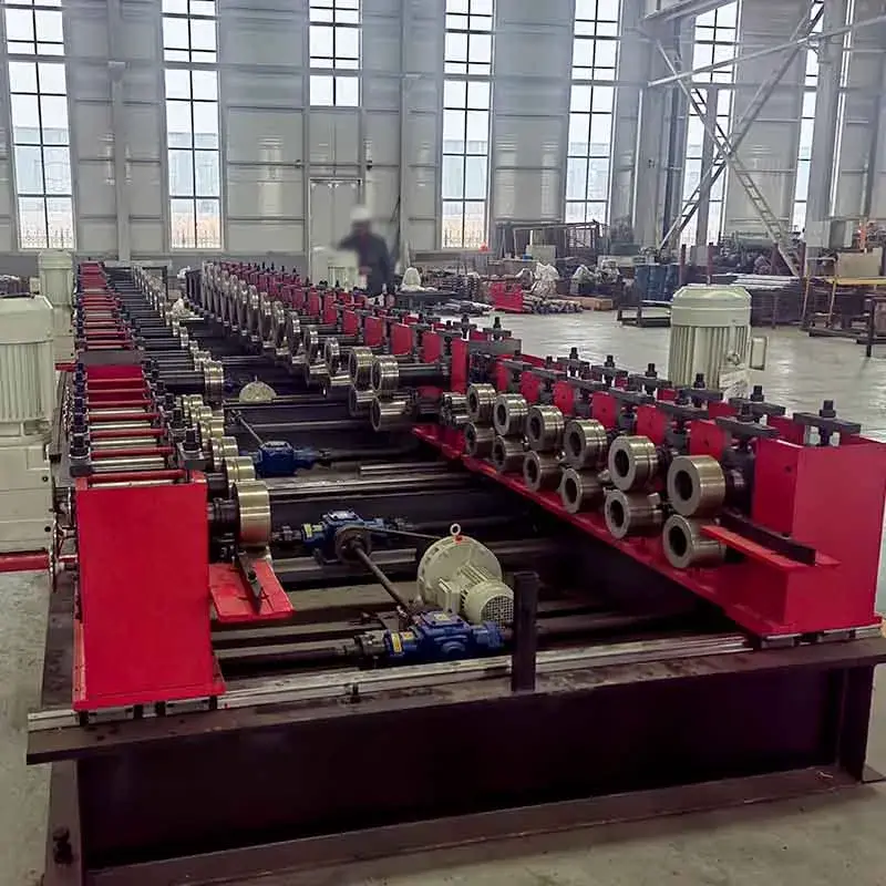Máy tạo hình cuộn khay cáp thép cầu kim loại chất lượng cao - Giải pháp sản xuất hiệu quả