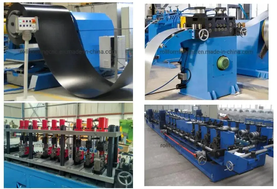 Máy tạo hình cuộn khay cáp thép cầu kim loại chất lượng cao - Giải pháp sản xuất hiệu quả hình ảnh 17-description