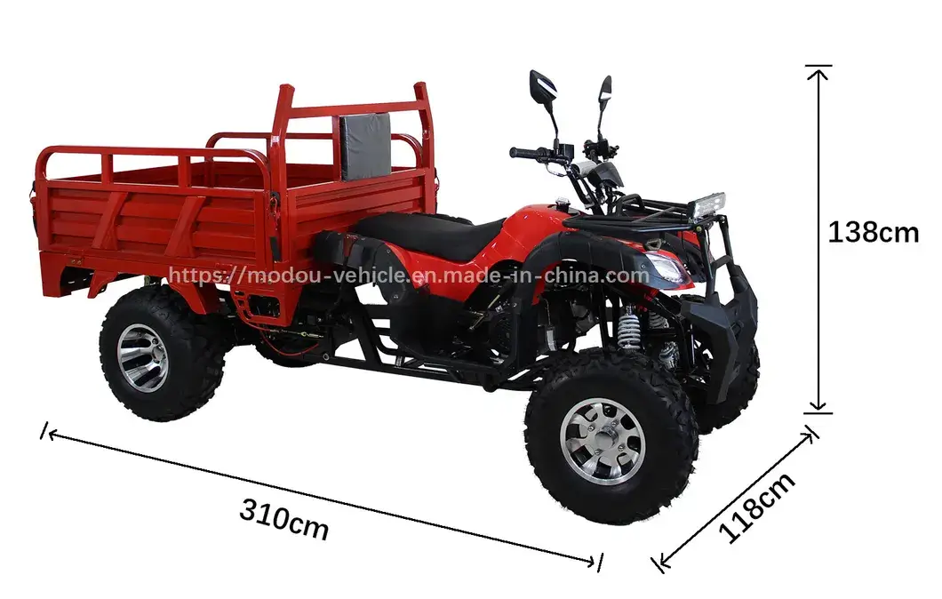 Xe ATV 2 Bánh Chất Lượng Cao, Trả Trơn, Động Cơ Xăng Cho Nông Trại Nhỏ hình ảnh 14-description