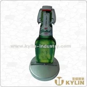 Đỡ thực đơn hình chai bằng thép không gỉ chất lượng cao dành cho quán ăn và nhà hàng