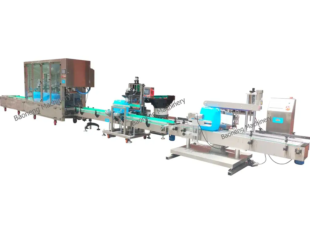 Máy chiết rót chất lỏng, kem, dầu và chất tẩy rửa sử dụng bình plunger có dung tích lớn, đảm bảo chất lượng sản phẩm hình ảnh 17-description