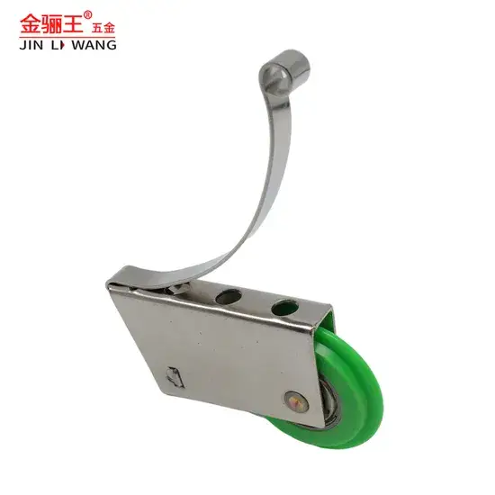 Bánh xe nhựa nylon mạ kẽm chất lượng ổn định dành cho tủ quần áo cửa trượt nội thất