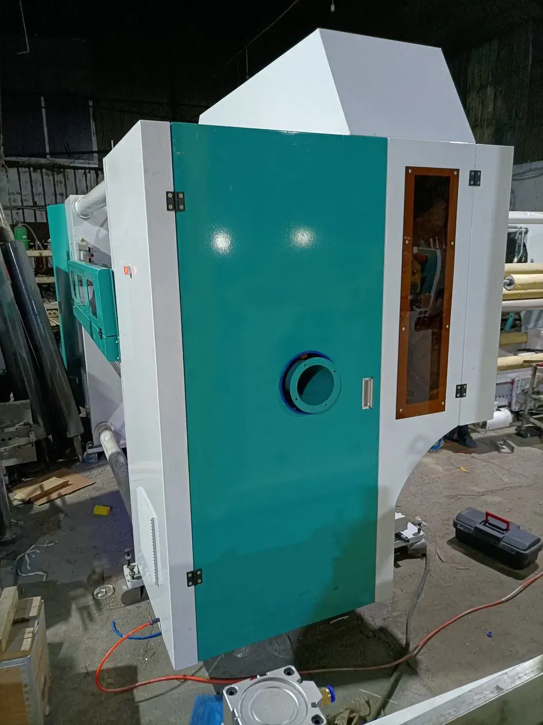 Máy cắt cuộn tự động vải không dệt, phim nhựa PE, BOPP, Pet, PVC và nhôm với tốc độ cao hình ảnh 13-description