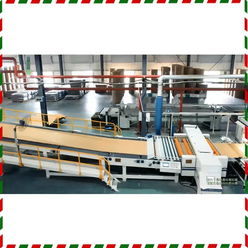 Dây chuyền sản xuất giấy tổ ong hiệu suất cao dành cho đóng gói thực phẩm