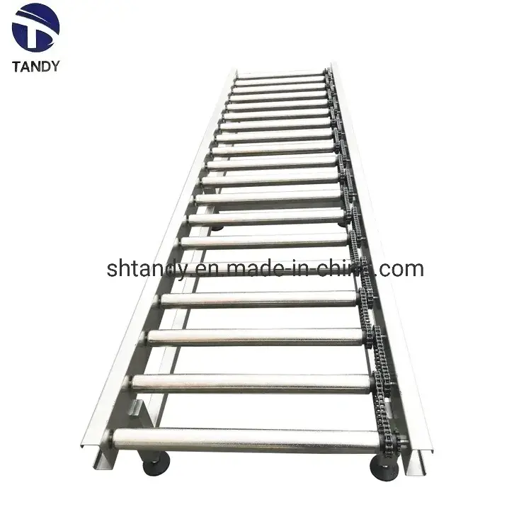 Băng tải con lăn motorized - Hệ thống phân loại vận chuyển nhanh chóng hình ảnh 12-description