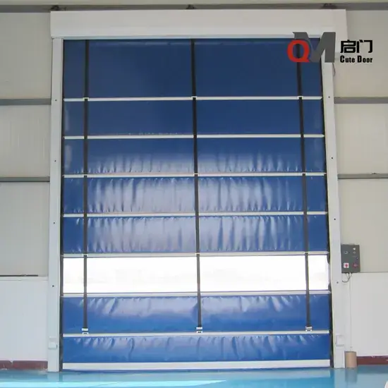 Cửa PVC xếp chồng tốc độ cao với sự đa dạng màu sắc tuỳ chỉnh hình ảnh 1-description
