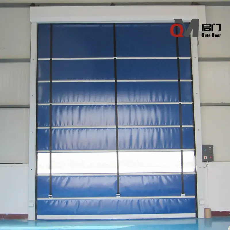 Cửa PVC xếp chồng tốc độ cao với sự đa dạng màu sắc tuỳ chỉnh