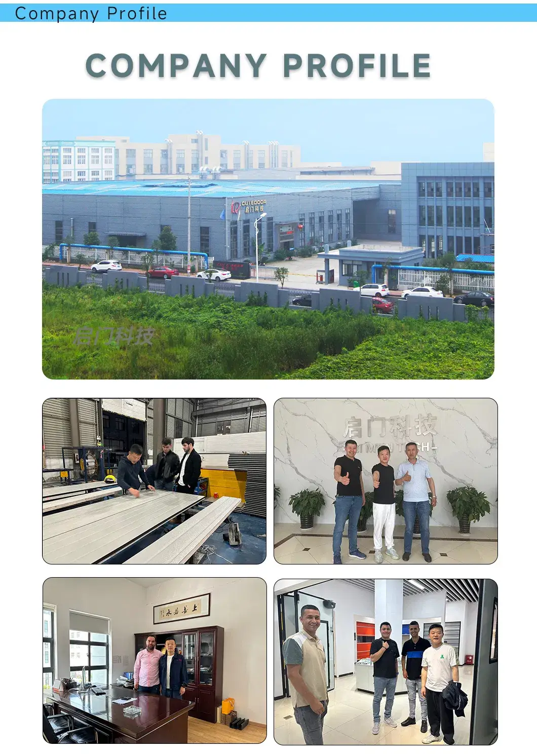 Cửa PVC xếp chồng tốc độ cao với sự đa dạng màu sắc tuỳ chỉnh hình ảnh 14-description