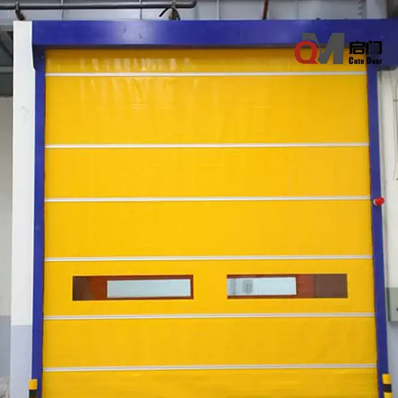 Cửa PVC xếp chồng tốc độ cao với sự đa dạng màu sắc tuỳ chỉnh