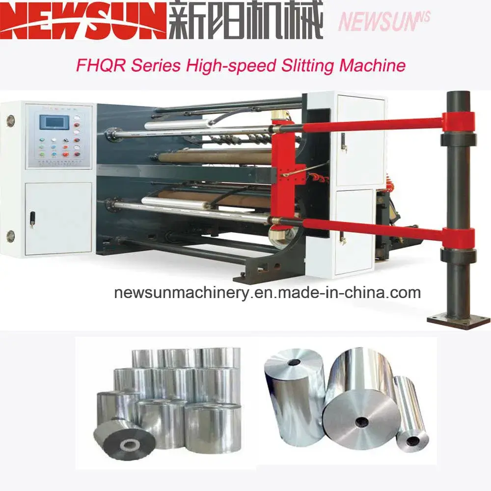 Máy cắt và cuốn tốc độ cao dành cho sản phẩm phim, giấy, nhãn và foil dập