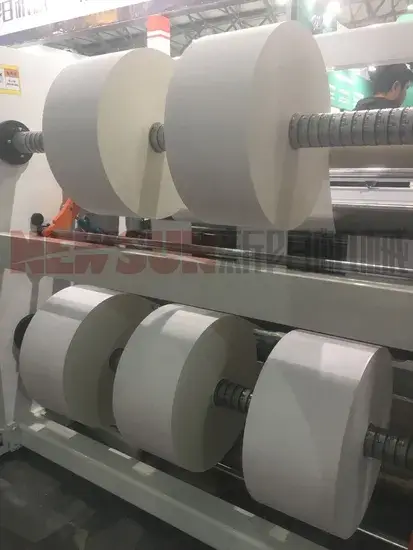 Máy cắt và cuốn tốc độ cao dành cho sản phẩm phim, giấy, nhãn và foil dập