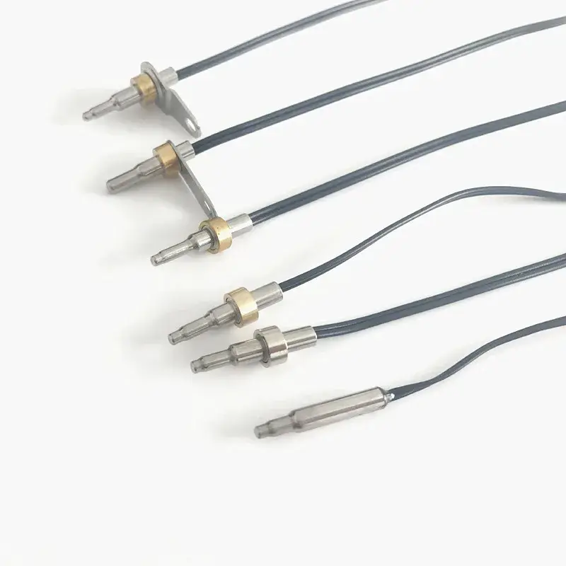 Cảm biến nhiệt độ thermistor bullet với độ ổn định cao, phù hợp cho ứng dụng trong tủ lạnh với độ chính xác 10K