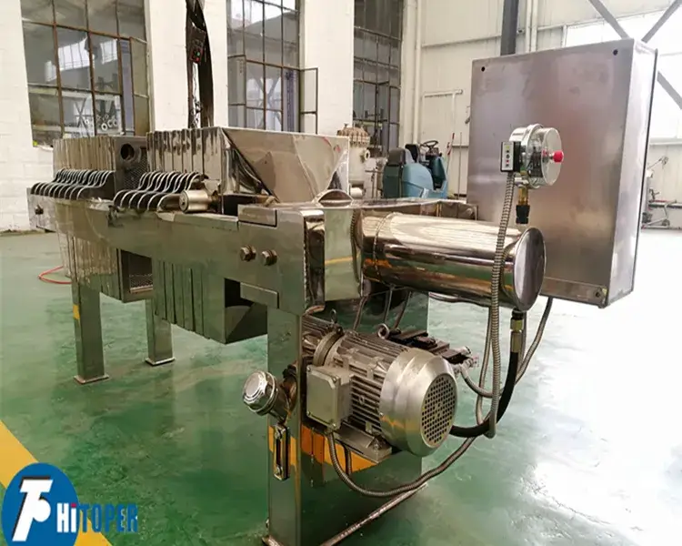 Máy lọc ép bùn chịu được nhiệt độ cao mà không bị hỏng hình ảnh 7-description