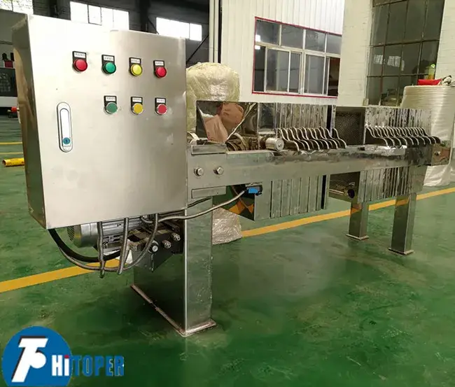 Máy lọc ép bùn chịu được nhiệt độ cao mà không bị hỏng hình ảnh 8-description