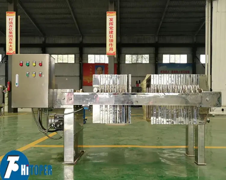 Máy lọc ép bùn chịu được nhiệt độ cao mà không bị hỏng hình ảnh 6-description