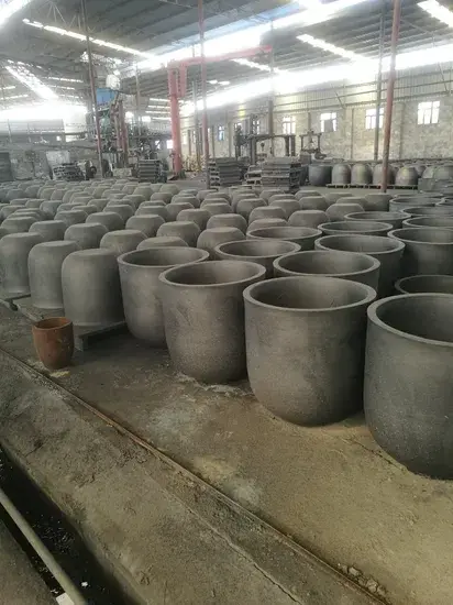 Silicon Carbide Khuôn Graphite Nấu Chảy với Nhiệt Độ Cao - Dung Tích 250kg và 350kg