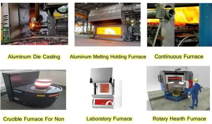 Cảm biến nhiệt độ cao thanh xoắn Sic, phần tử gia nhiệt silicon carbide dành cho lò nung hình ảnh 23-description