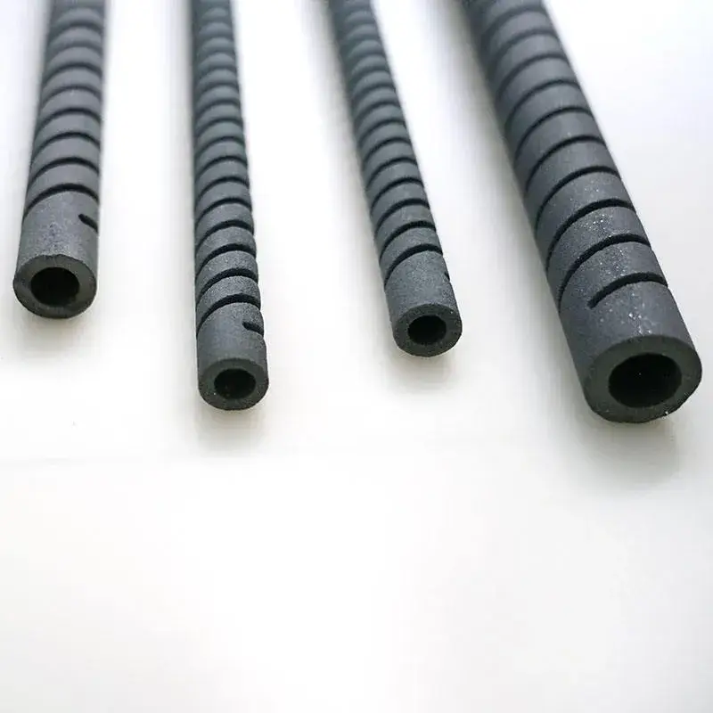 Cảm biến nhiệt độ cao thanh xoắn Sic, phần tử gia nhiệt silicon carbide dành cho lò nung