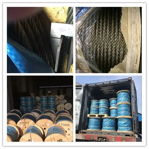 Dây cáp thép hàng hải chất lượng cao với cấu trúc 6*36ws+Iwrc, chịu lực tốt hình ảnh 19-description