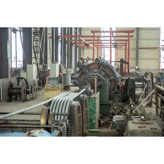 Dây cáp thép hàng hải chất lượng cao với cấu trúc 6*36ws+Iwrc, chịu lực tốt