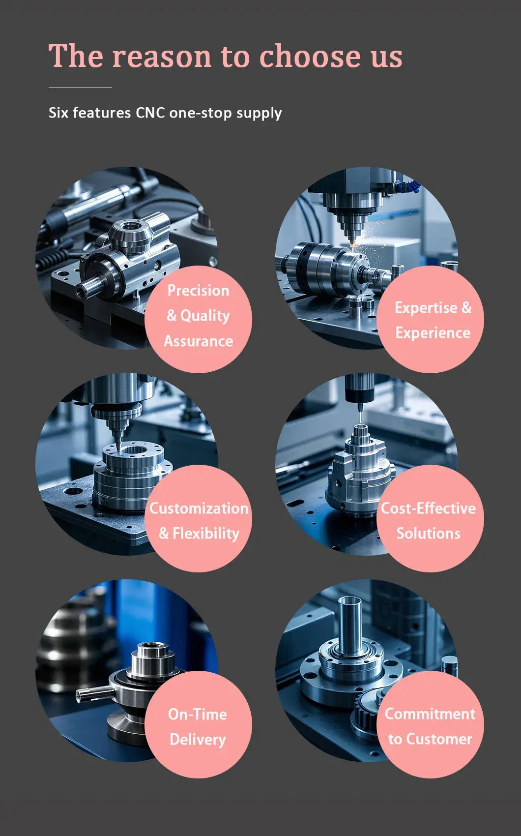 Bộ phận gia công CNC chất lượng cao cho trục robot và khớp nối hình ảnh 20-description