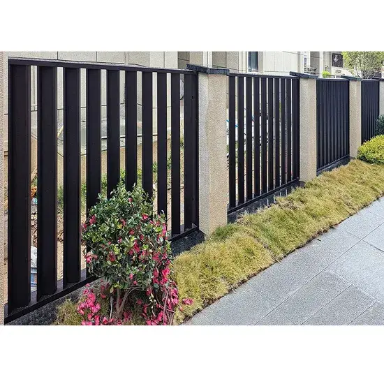 Rào Bảo Vệ Sắt Cầu Thang và Nhôm, Lắp Đặt Hàng Rào Nóng Kim Loại Cho Vườn hình ảnh 1-description
