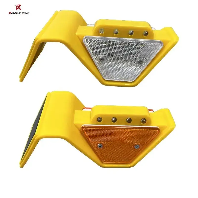 Đèn phản quang mới, cột phân cách hình thang sử dụng năng lượng mặt trời hình ảnh 13-description