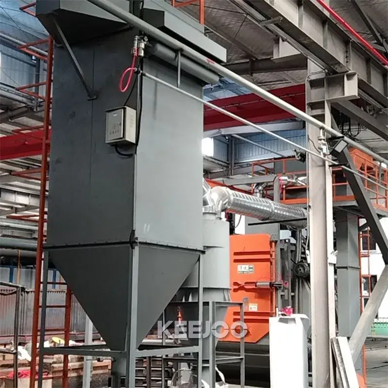 Máy phun bi qua móc: Giải pháp mới cho việc sản xuất trong ngành cơ khí