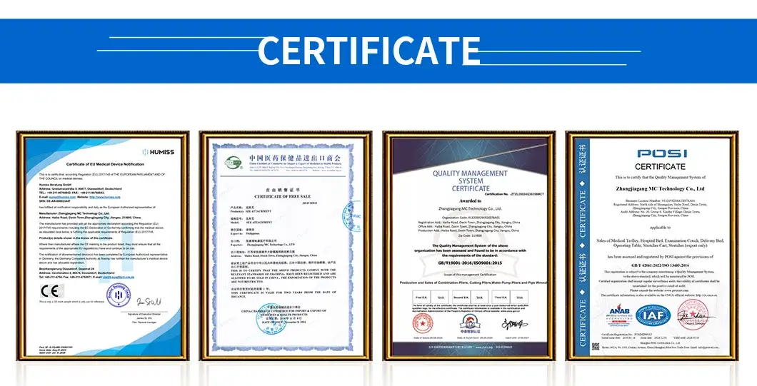 Giường bệnh viện có thể điều chỉnh độ nghiêng của tựa lưng cho phòng khám và kích thước bệnh nhân hình ảnh 24-description