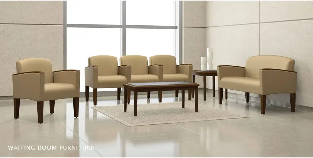 Bộ ghế sofa và ghế chờ vải công nghệ Elvet cho khu vực sảnh tiếp tân và phòng chờ bệnh viện hình ảnh 26-description