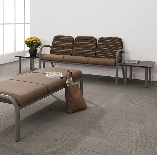 Bộ ghế sofa và ghế chờ vải công nghệ Elvet cho khu vực sảnh tiếp tân và phòng chờ bệnh viện