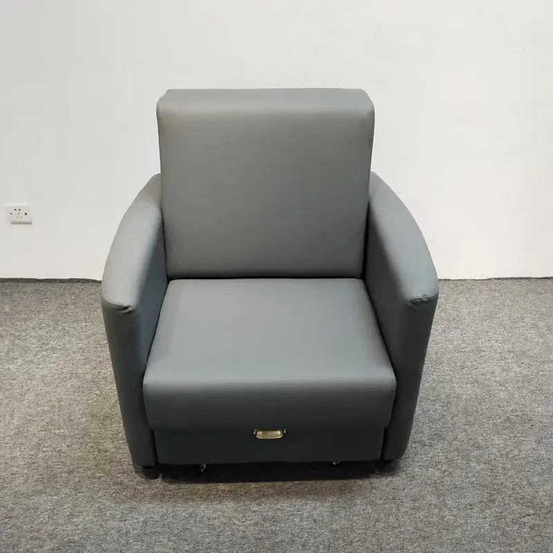 Giường sofa kéo ra có khung kim loại, thiết kế gập lại, đi kèm giường đơn cho bệnh viện được đề xuất từ nhà cung cấp này