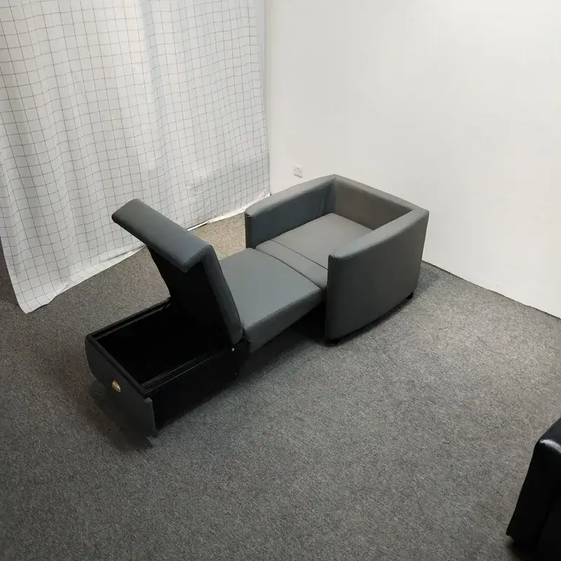 Giường sofa kéo ra có khung kim loại, thiết kế gập lại, đi kèm giường đơn cho bệnh viện được đề xuất từ nhà cung cấp này hình ảnh 15-description